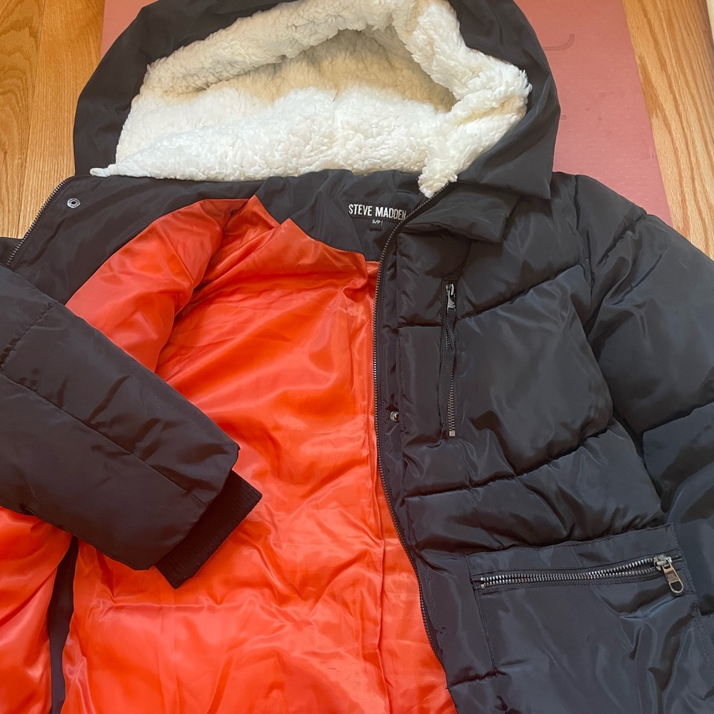 STEVE MADDEN puffer parka